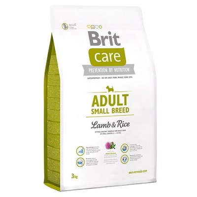 Brit Care Adult Small Breed Lamb & Rice Корм для дорослих собак дрібних порід з ягням і рисом / 7,5 кг 442479,509898,442462 фото