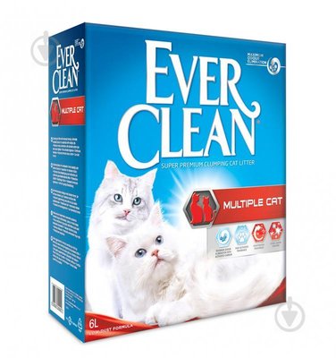 Ever Clean Наповнювач для котячого туалету Мультикет 6 л х123452 фото