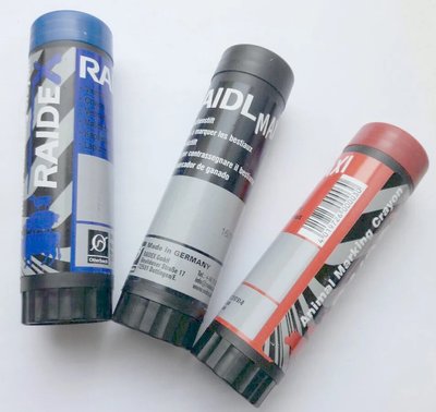Олівець маркувальний Raidex (синій, червоний, зелений, фіолетовий, помаранчевий, чорний) 901814 фото
