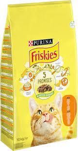 Сухий корм Friskies для котів з куркою та овочами 10 кг п100010 фото