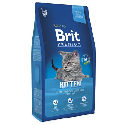 Сухий корм для кошенят Brit Premium Cat Kitten (курка) 8 кг Б1001 фото