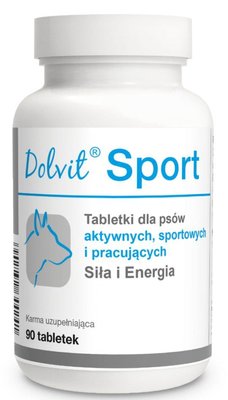 Вітамінно-мінеральна добавка для собак Dolvit Sport, 90 таб. 5902-90 фото