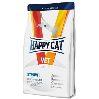 Happy Cat VET Diet Struvit сухий дієтичний корм для кішок із сечокам'яною хворобою, 4 кг 70701 фото