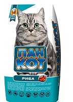 Корм для кішок Пан Кіт сухий риба 10кг 901016 фото