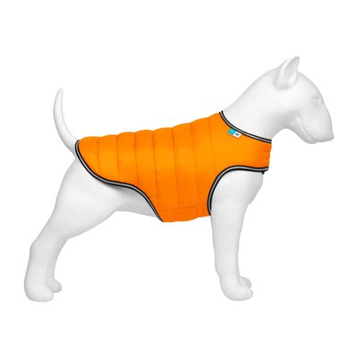 Курточка-накидка для собак AiryVest, S, B 41-51 см, C 25-35 см жовтогарячий 15424 фото