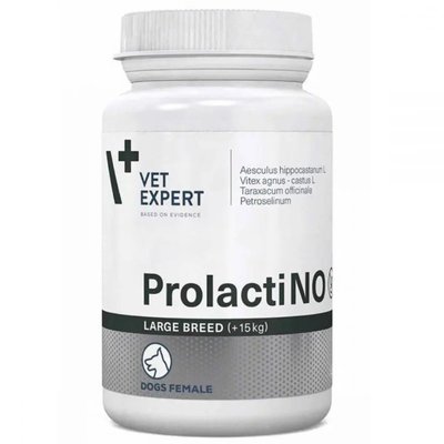 Кормова добавка VetExpert Prolactino Large препарат при помилковій щенності собак великих порід від 15 кг х46138 фото
