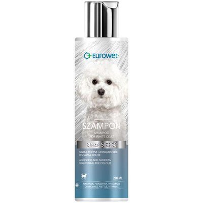 Шампунь для собак світлих забарвлень 200мл (Shampoo For White Coat) Eurowet 901179 фото