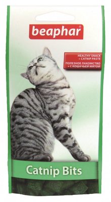 Catnip Bits хрусткі подушечки з котячою м'ятою для котів та кошенят 150 г BAR13249 фото