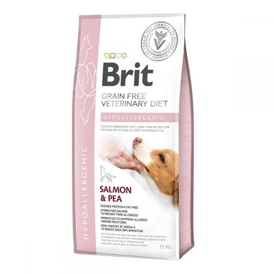 Brit GF Veterinary Diet Hypoallergenic Лікувальний корм для собак гіпоалергенний / 12 кг 528042,528035 фото