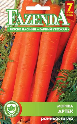 Насіння моркви Артек 20г, FAZENDA, O. L. KAR 16691 фото