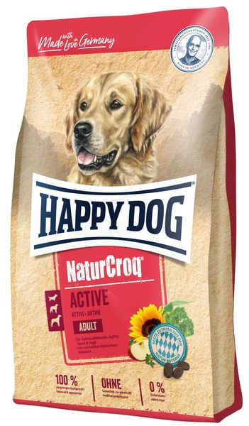Сухий корм Happy Dog NaturCroq Active для собак з підвищенною потребою в енергії, 15 кг В60530 фото