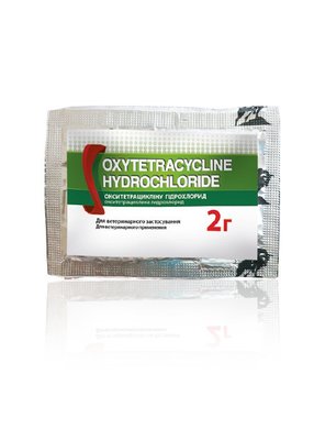 Окситетрациклін гідрохлорид 96% 2г O.L.KAR. 15215 фото