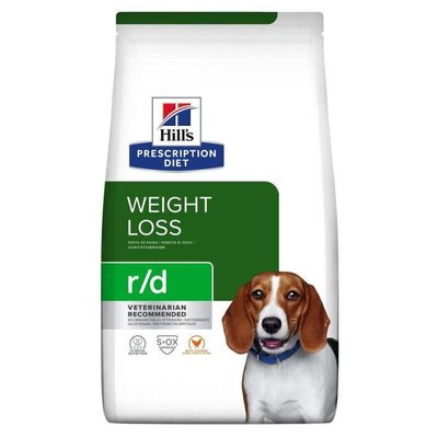 Hill's Prescription Diet Canine r/d Лікувальний сухий корм для собак з куркою, 1.5 кг х605939 фото