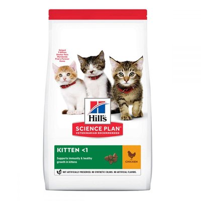 Hill's Science Plan Kitten Chicken Сухий корм для кошенят з куркою, 3 кг 604049 фото