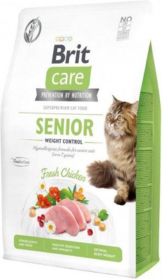 Brit Care Cat GF Senior Senior Weight Control з куркою 2 кг 171314/0945 фото