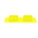 Миска складана WAUDOG Silicone, 385х230х50 мм жовтий 50808 фото 2