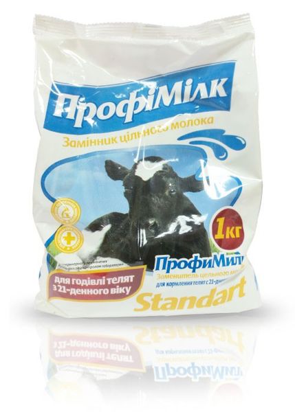 ПрофиМилк Стандарт для телят з 21-го дня (замінник молока для телят), 1 кг O.L.KAR. 4528 фото