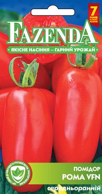 Насіння томату Рома 0.1 г, FAZENDA, O. L. KAR 16919 фото