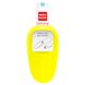 Поїлка-насадка на пляшку WAUDOG Silicone, 165х90 мм жовтий 50778 фото 1
