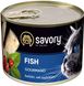 Вологий корм Savory для вибагливих котів з рибою 200 г 30648 фото 1