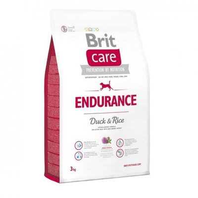 Сухий корм для активних собак усіх порід Brit Care Endurance 3 кг для активних собак усіх порід 132740/0375 фото