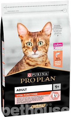 Сухий корм для дорослих котів Purina Pro Plan Adult Vital Functions з лососем 400 г п100034 фото