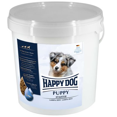Сухий корм Happy Dog Puppy Starter Lamm&Reis для цуценят усіх порід з 4 - 6 тижня життя (ягня та рис), 4 кг В60988 фото