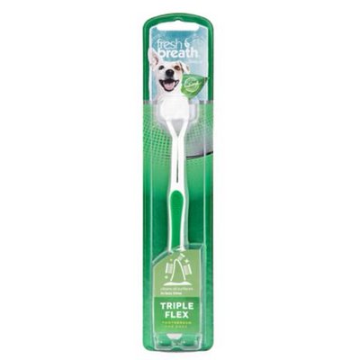 TropiClean Triple Flex Small Зубна щітка для собак дрібних порід 002173 фото