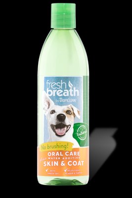 Tropiclean Oral Care Water добавка у воду для собак 473 мл (догляд за порожниною рота плюс шкіра та шерсть) 14828 фото