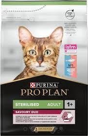 Сухий корм для стерилізованих кішок Purina Pro Plan Sterilised Savoury Duo з тріскою та фореллю 3 кг п100055 фото