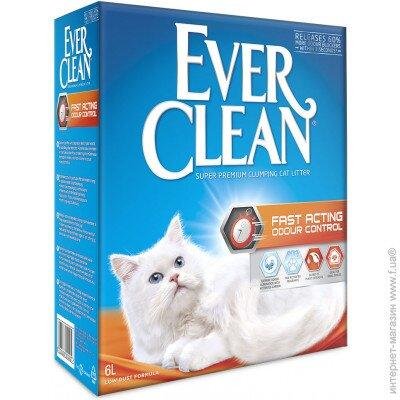 Ever Clean Наповнювач для котячого туалету Швидка дія 6 л х123435 фото