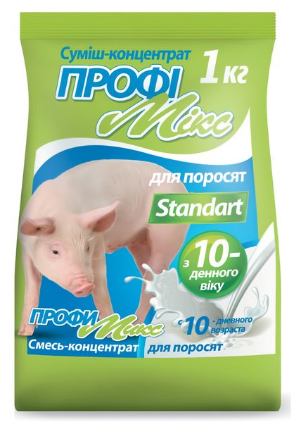 ПрофиМилк Стандарт для поросят від 10 днів (замінник молока для поросят), 1 кг O.L.KAR. 21907 фото