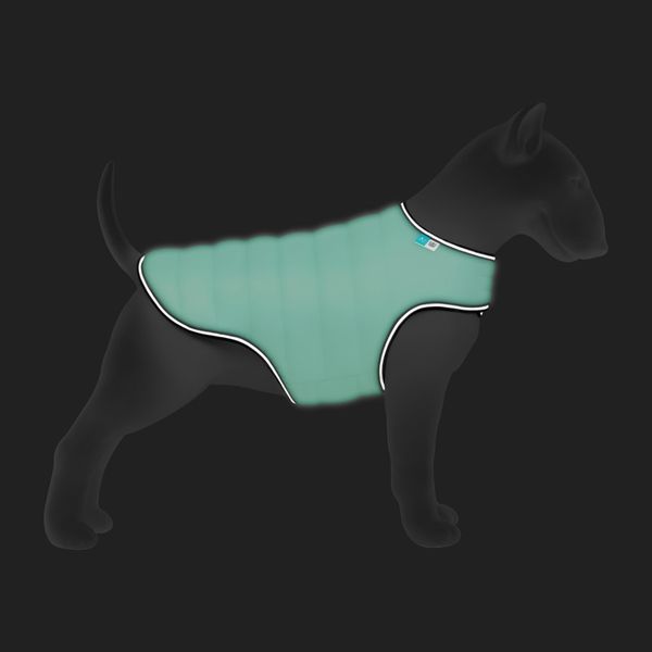 Курточка-накидка для собак AiryVest Lumi світна, XXS, А 23 см, B 29-36 см, С 14-20 см 5513 фото