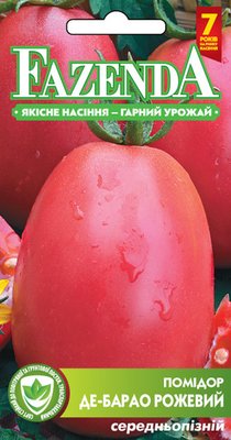 Насіння томату Де-барао рожевий 0.1 г, FAZENDA, O. L. KAR 16878 фото