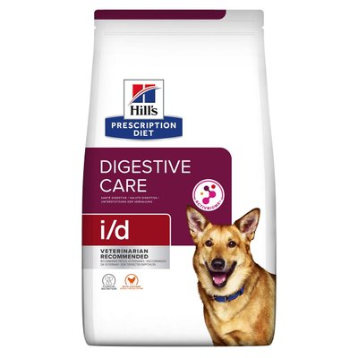Сухий корм Hills Prescription Diet Canine i/d для собак с куркою, 1.5 кг 607642 фото