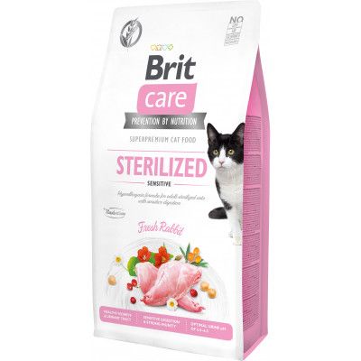 Сухий корм для котів Brit Care Cat GF Sterilized Sensitive 7 кг 171289/0754 фото