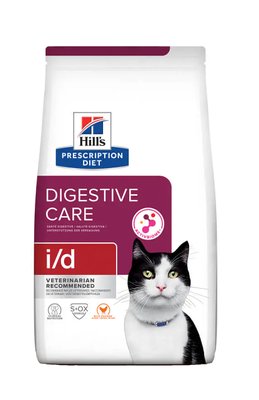 Hill's Prescription Diet Digestive Care Feline I/D - лікувальний корм для кішок з куркою, 0.4 кг 606178 фото