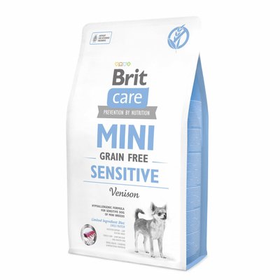 Сухий корм Brit Care Mini Grain Sensitive Venison 0.4 кг 170777/0176 фото