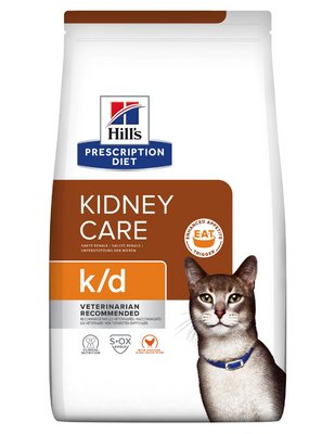 Hill's Prescription Diet Kidney Care Feline K/D - лікувальний корм для кішок 0.4 кг 605989 фото