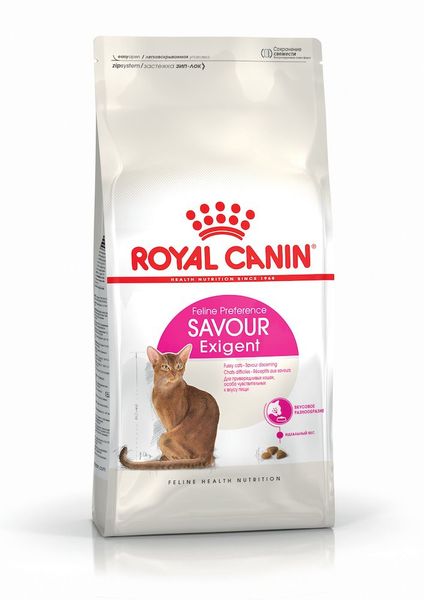 Сухий корм Royal Canin Exigent Savour для вибагливих котів до смаку раціонуна від 1 до 7 років на вагу 1 кг 70020 фото