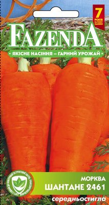 Насіння моркви Шантене 2461 2г, FAZENDA, O. L. KAR 16734 фото