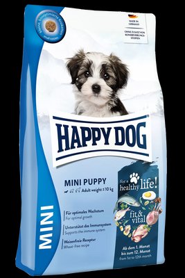 Сухий корм Happy Dog Fit&Vital Mini Puppy для цуценят малих порід, 4 кг В61203 фото