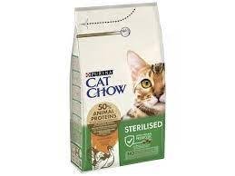Сухий корм для дорослих стерилізованих кішок Cat Chow Sterilised з індичкою 1.5 кг п100020 фото