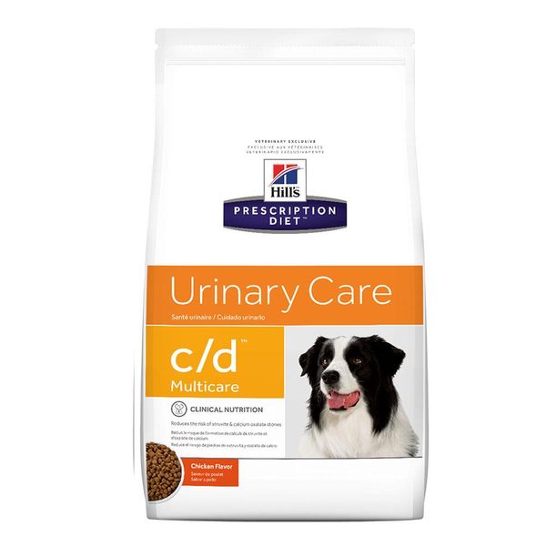 Hill's Prescription Diet Canine c/d Лікувальний сухий корм для собак з куркою, 12 кг 605887 фото