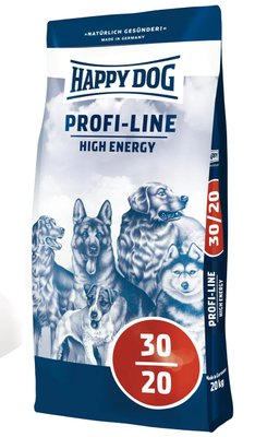 Happy Dog PROFI-LINE Profi High Energy 30/20 сухий корм для робочих та службових собак - 20 кг В3160 фото