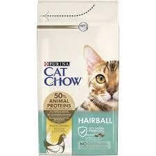 Сухий корм для дорослих котів Cat Chow Hairball проти утворення волосяних кульок з куркою 1.5 кг п100022 фото