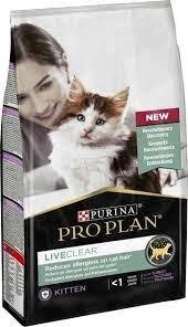 Сухий корм Pro Plan Live Clear Kitten для кошенят з індичкою 1.4 кг п100073 фото