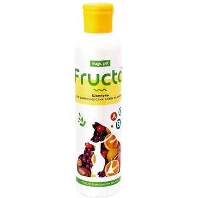 Шампунь Fructa з екстрактом фруктів для собак та котів 220 мл в-9013 фото