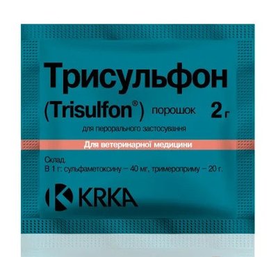 Трисульфон порошок (оральний) 2 г KRKA 12468 фото