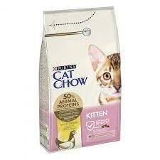 Сухий корм Cat Chow Kitten для кошенят з куркою 15 кг п100024 фото